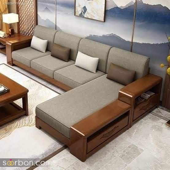 مدل مبل ال جدید 2025 برای جهیزیه عروس / ساده و شیک که خونتو رویایی میکنه!