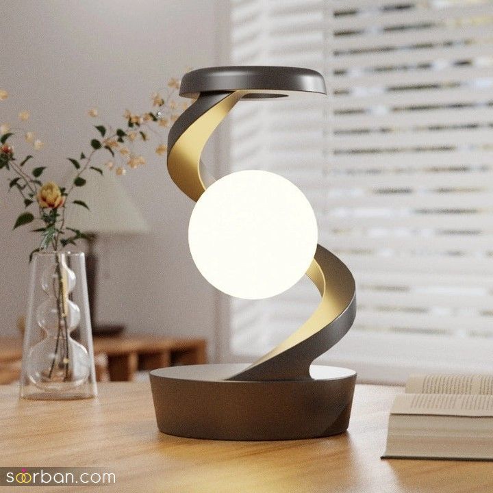 آباژور رومیزی جدید 2025 | 32 مدل آباژور رومیزی لاکچری برای پذیرایی