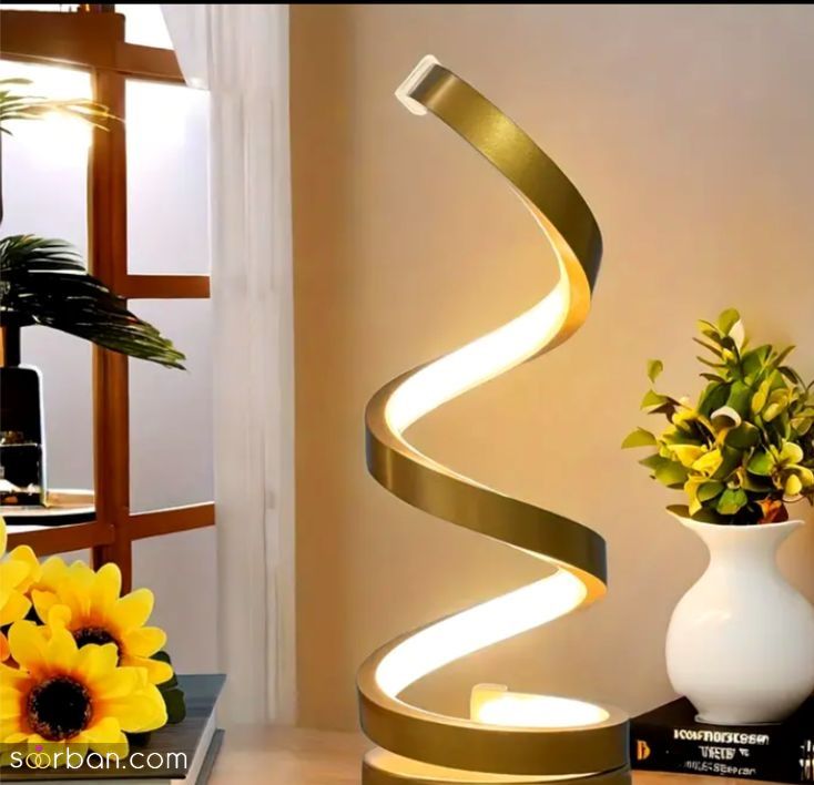 آباژور رومیزی جدید 2025 | 32 مدل آباژور رومیزی لاکچری برای پذیرایی