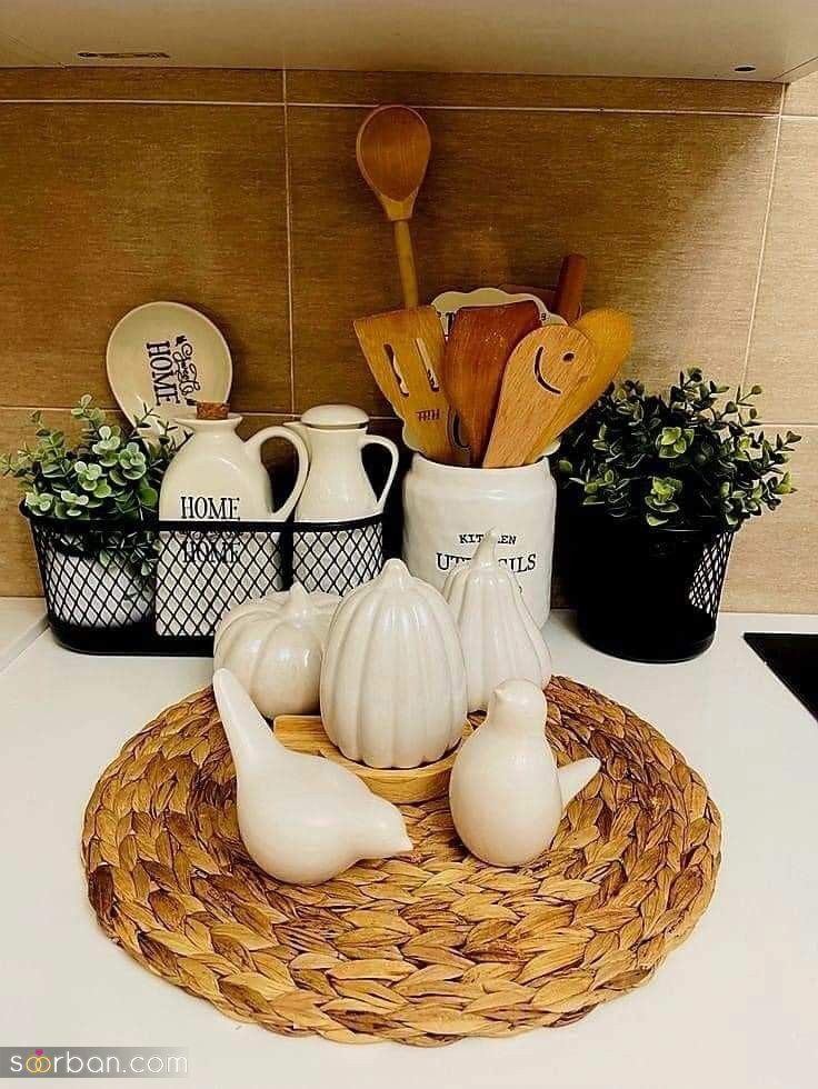 25 ایده تزیین روی کابینت: بهترین راه‌ها برای زیباتر کردن آشپزخانه شما
