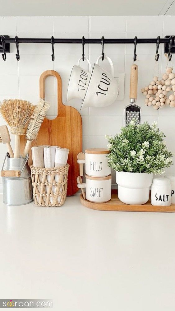 25 ایده تزیین روی کابینت: بهترین راه‌ها برای زیباتر کردن آشپزخانه شما
