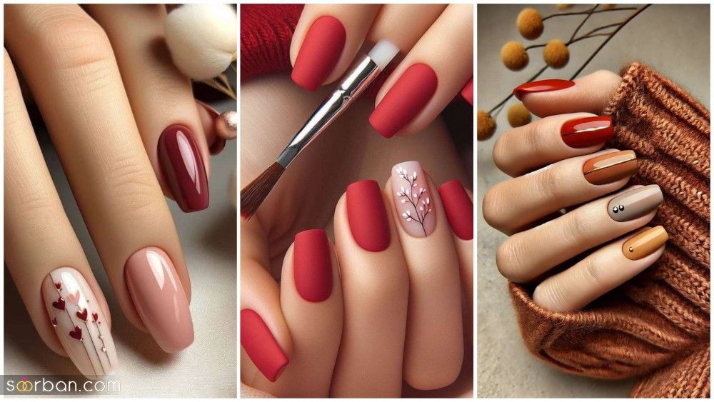 دیزاین ناخن ساده | جدیدترین طرح ناخن ساده برای ناخن زیبا
