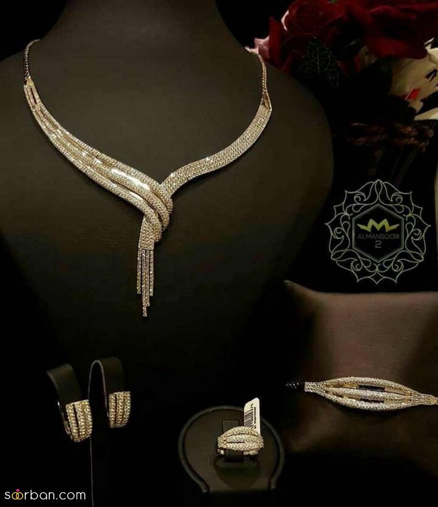 سرویس طلا عروس | سرویس طلا عروس 1404 از ظریف تا لاکچری و سنگین در طرح های متنوع