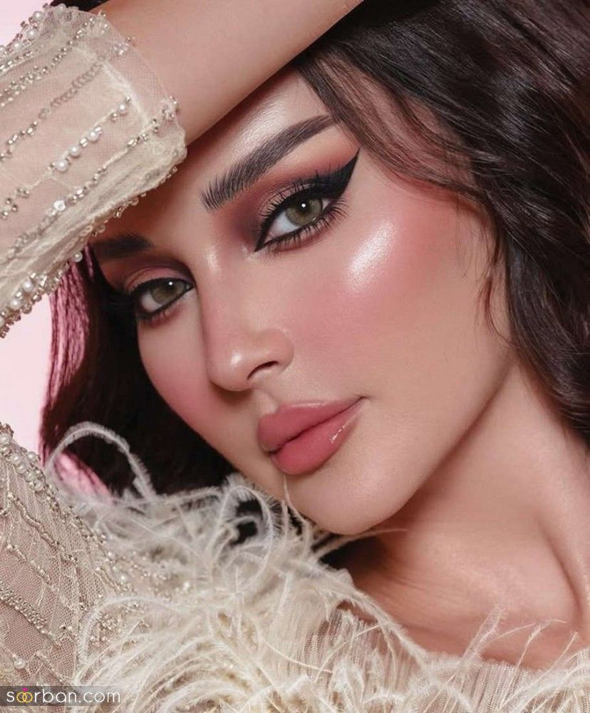 میکاپ خلیجی جدید | مدل میکاپ خلیجی جدید 1404 برای عروس و خانم های لاکچری پسند
