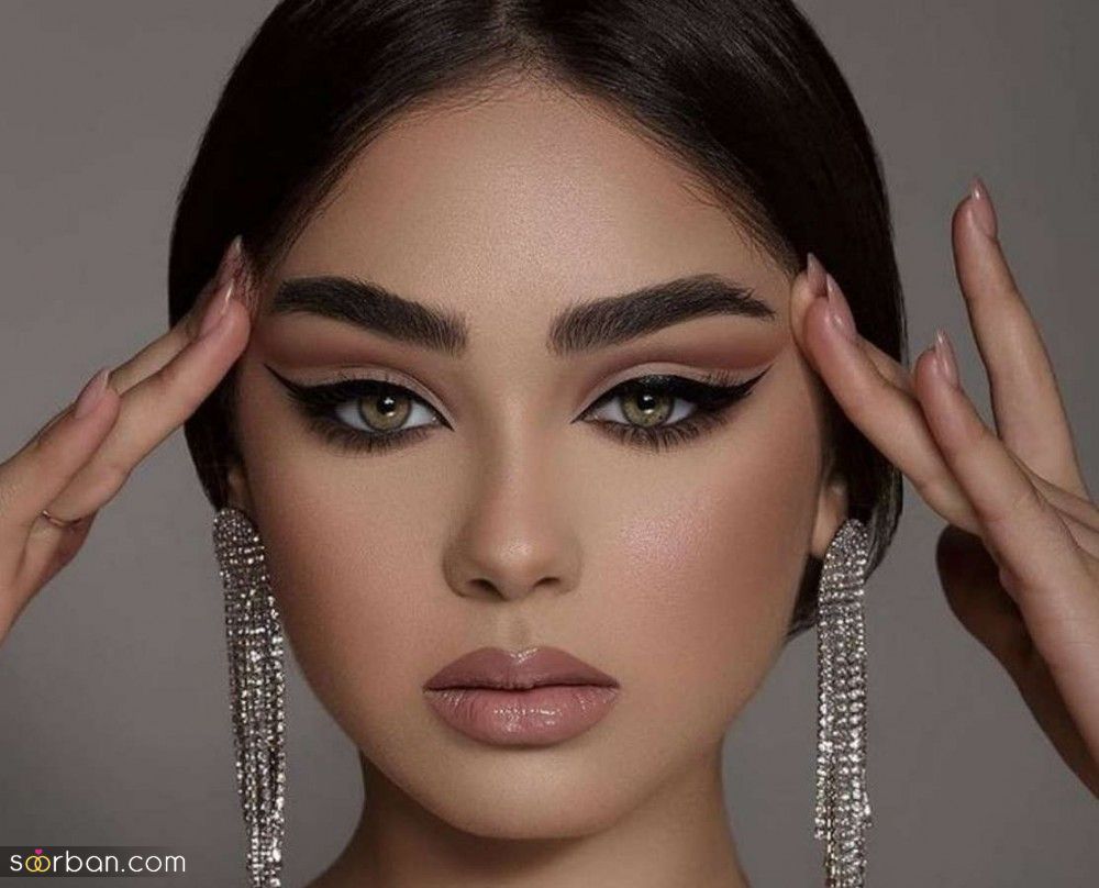 میکاپ خلیجی جدید | مدل میکاپ خلیجی جدید 1404 برای عروس و خانم های لاکچری پسند