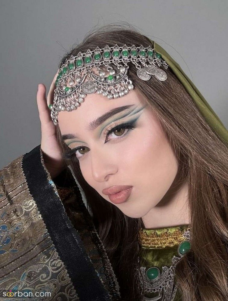 میکاپ خلیجی جدید | مدل میکاپ خلیجی جدید 1404 برای عروس و خانم های لاکچری پسند