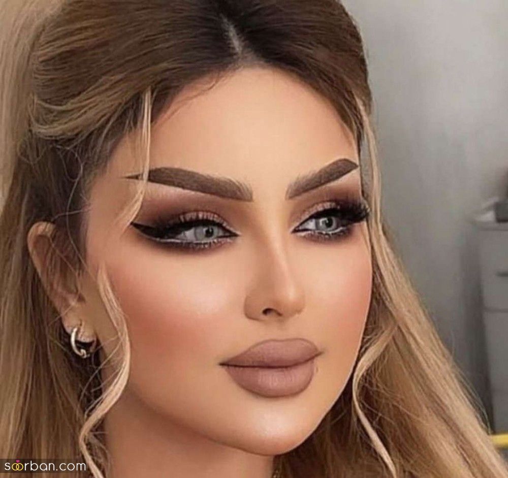 میکاپ خلیجی جدید | مدل میکاپ خلیجی جدید 1404 برای عروس و خانم های لاکچری پسند