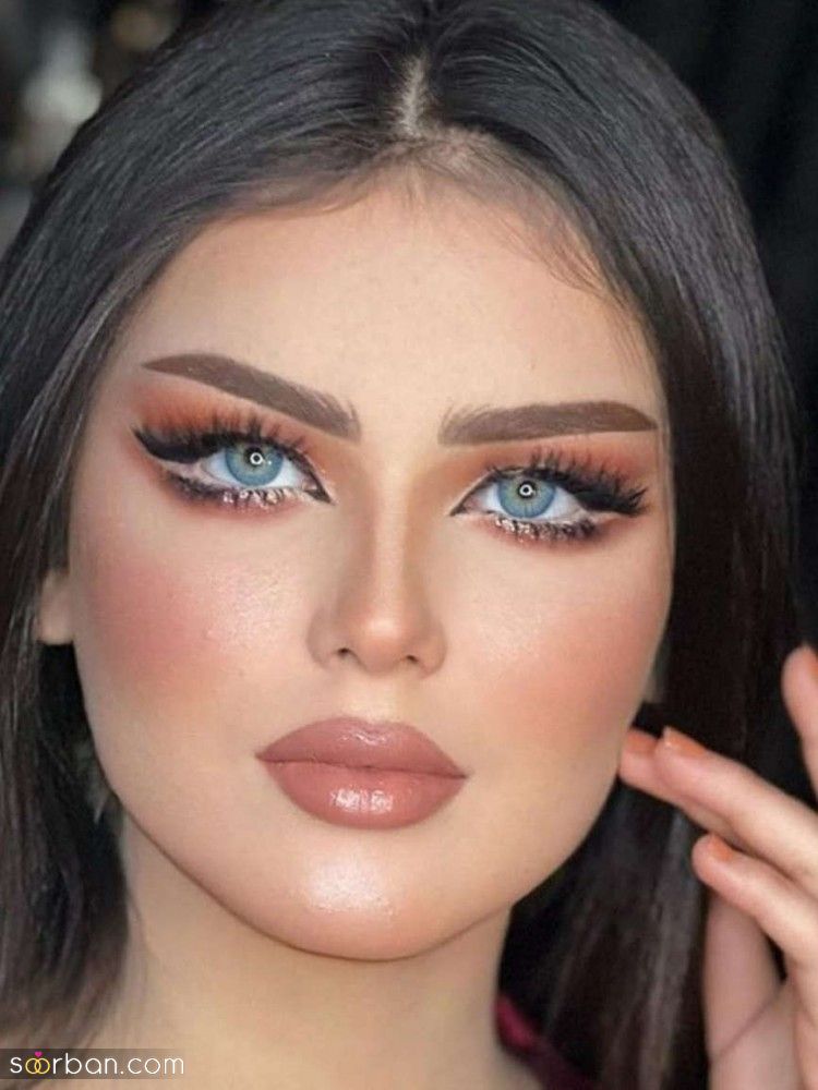 میکاپ خلیجی جدید | مدل میکاپ خلیجی جدید 1404 برای عروس و خانم های لاکچری پسند