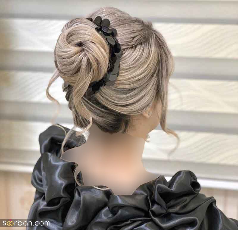 شینیون موی ۱۴۰۴ برای عروسی: ساده و شیک