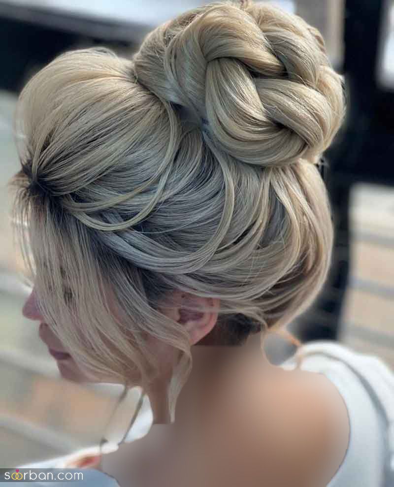 شینیون موی ۱۴۰۴ برای عروسی: ساده و شیک