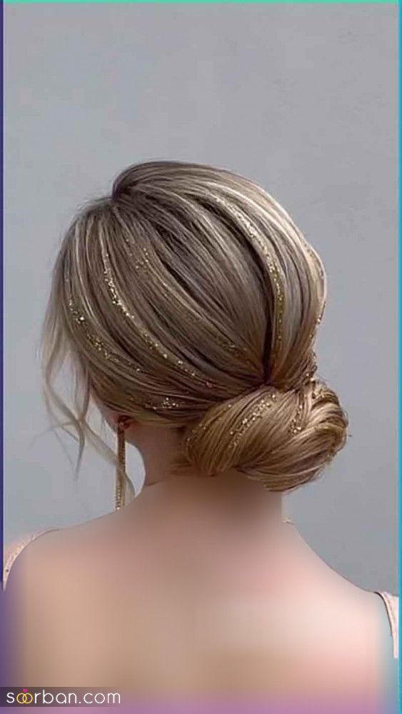 شینیون موی ۱۴۰۴ برای عروسی: ساده و شیک