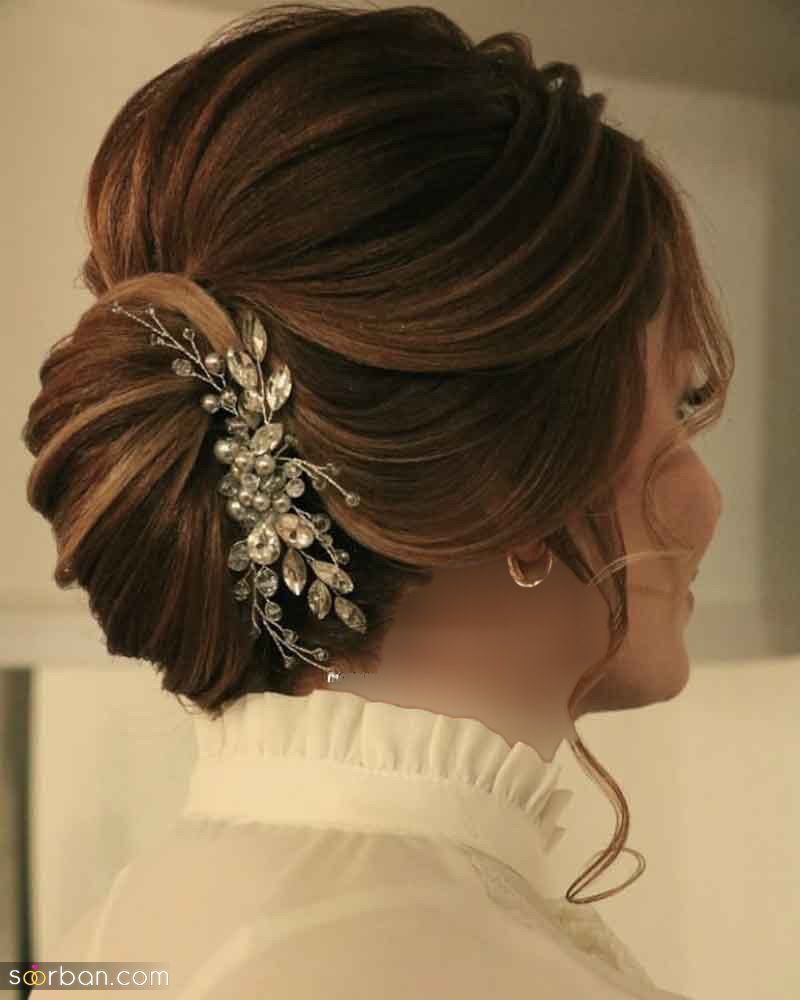 شینیون موی ۱۴۰۴ برای عروسی: ساده و شیک