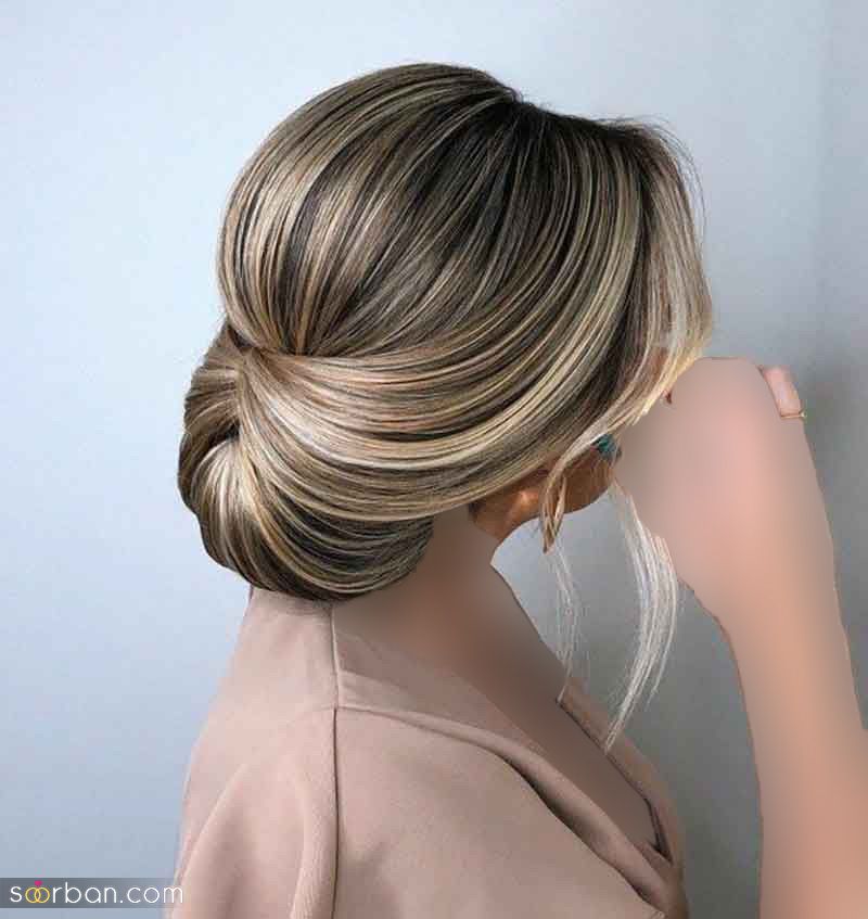 شینیون موی ۱۴۰۴ برای عروسی: ساده و شیک