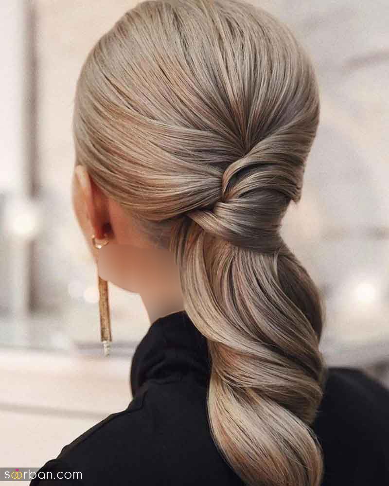 شینیون موی ۱۴۰۴ برای عروسی: ساده و شیک