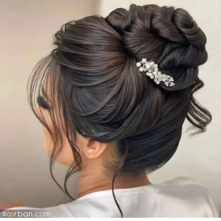 شینیون موی ۱۴۰۴ برای عروسی: ساده و شیک