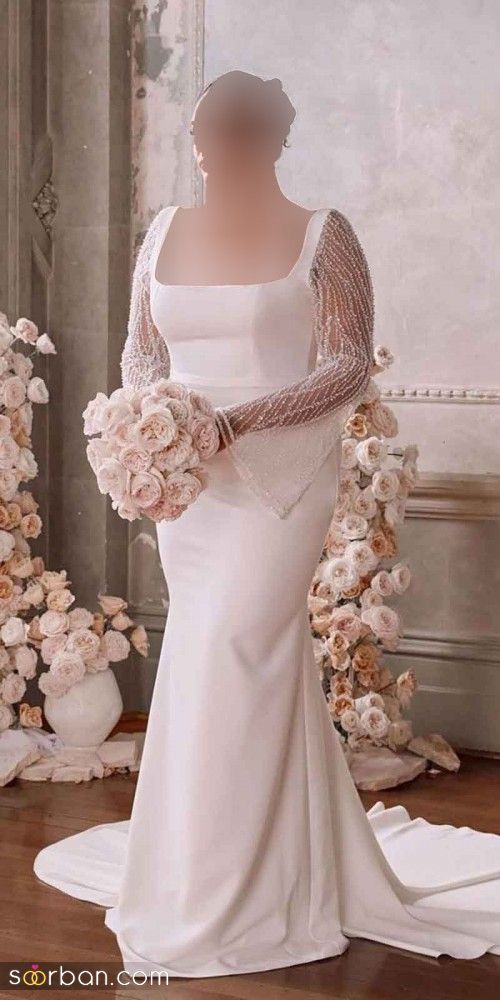 بهترین مدل‌های لباس عروس برای افراد چاق؛ لباس عروس برای افراد تپل + تصاویر