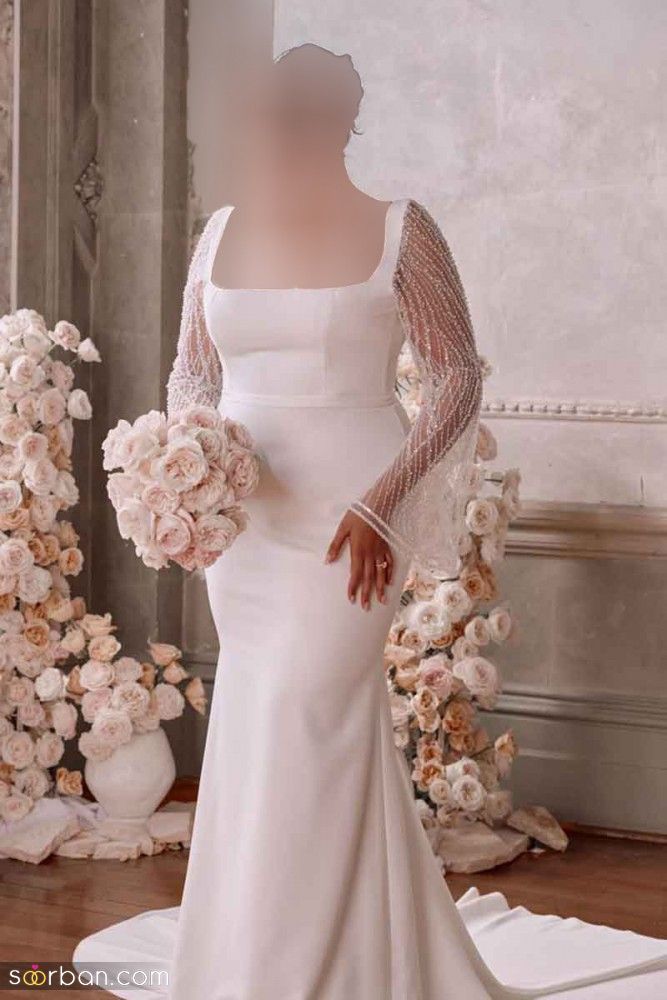 بهترین مدل‌های لباس عروس برای افراد چاق؛ لباس عروس برای افراد تپل + تصاویر