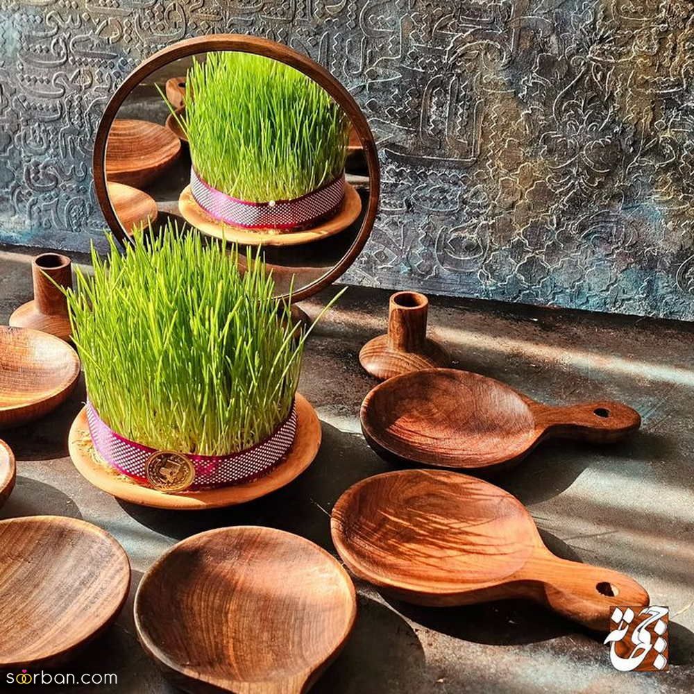 ظرف هفت سین | مدل جدید ظرف هفت سین 1404 از چوبی و مسی تا شیشه ای و سرامیکی