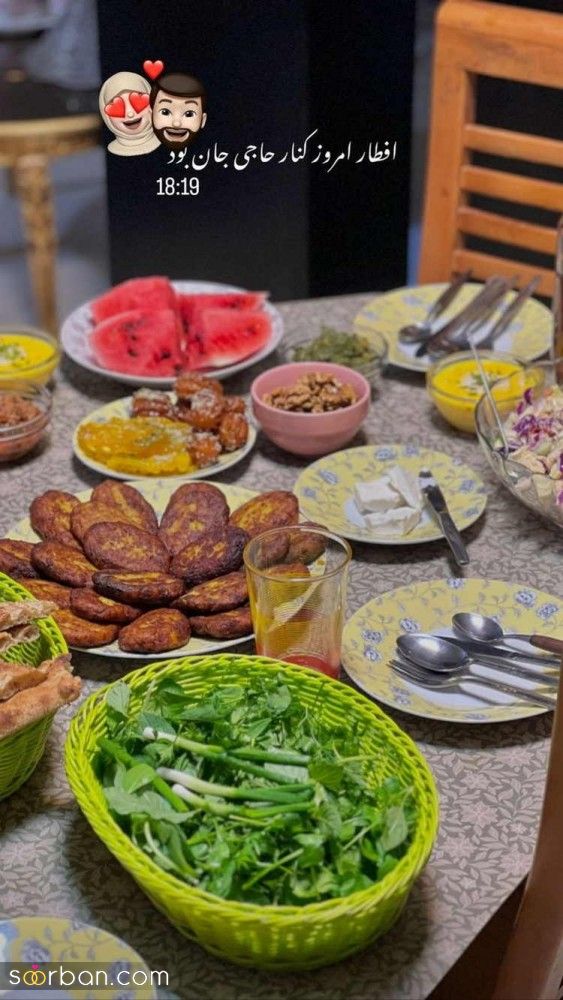 تزیین سفره افطار | بهترین نکات و روش های سال تزیین سفره افطار 2025