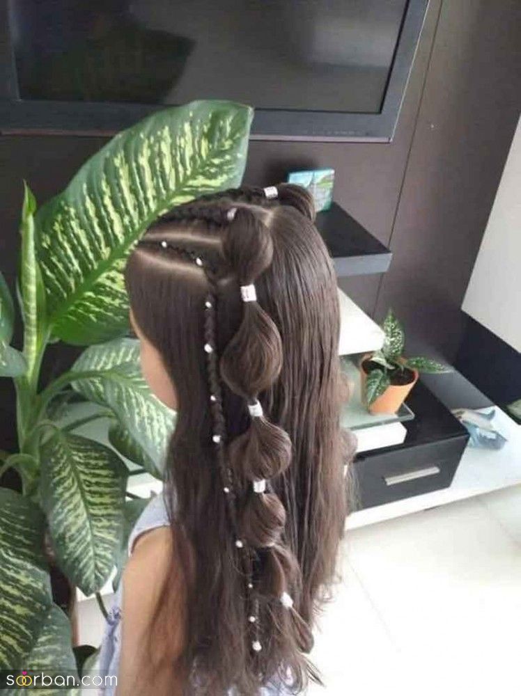 مدل مو بچگانه دخترانه برای عروسی مهمانی و تولد ۲۰۲۵ | مدل مو بچگانه باز و بسته بانمک و گوگولی