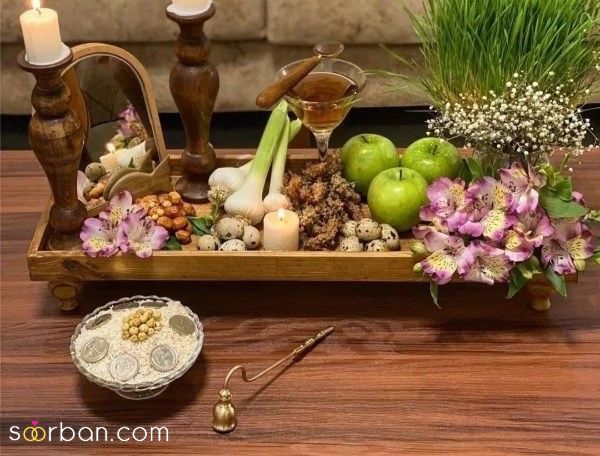 مدل هفت سین چوبی | شیک ترین طرح هفت سین چوبی مدرن و مینیمال