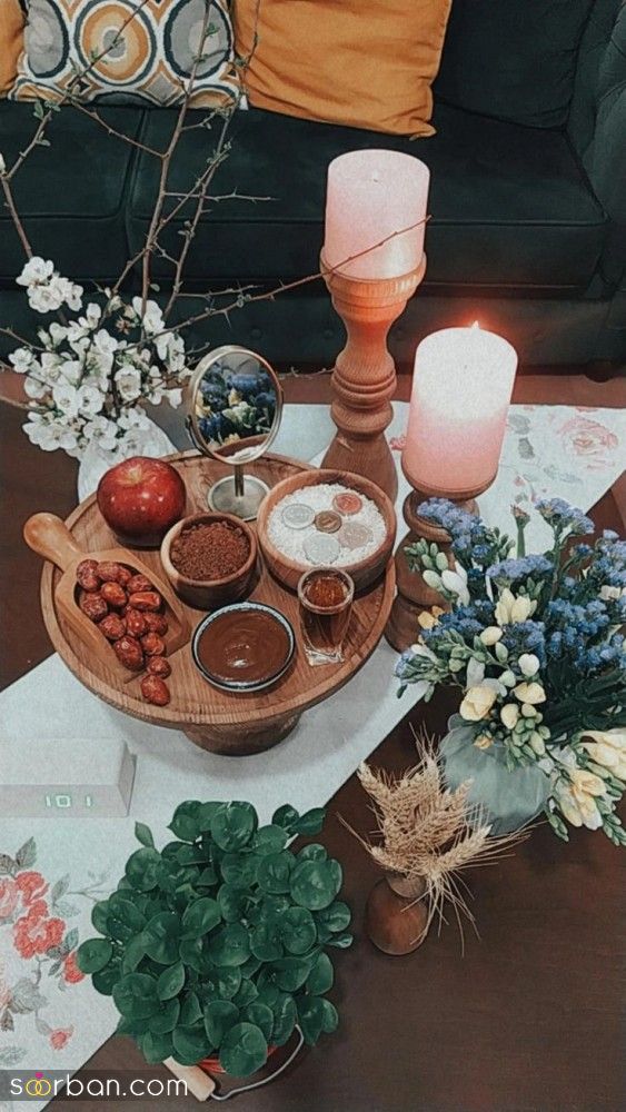 مدل هفت سین چوبی | شیک ترین طرح هفت سین چوبی مدرن و مینیمال