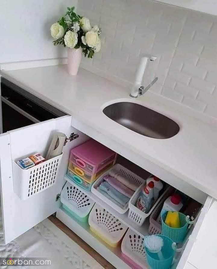 چیدمان داخل کابینت عروس | جدیدترین ایده تزیین و چیدمان داخل کابینت جهیزیه عروس 