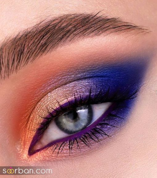 سایه چشم رنگی ۲۰۲۵ | جدیدترین تکنیک سایه چشم رنگی خاص برای یک نگاه جذاب!