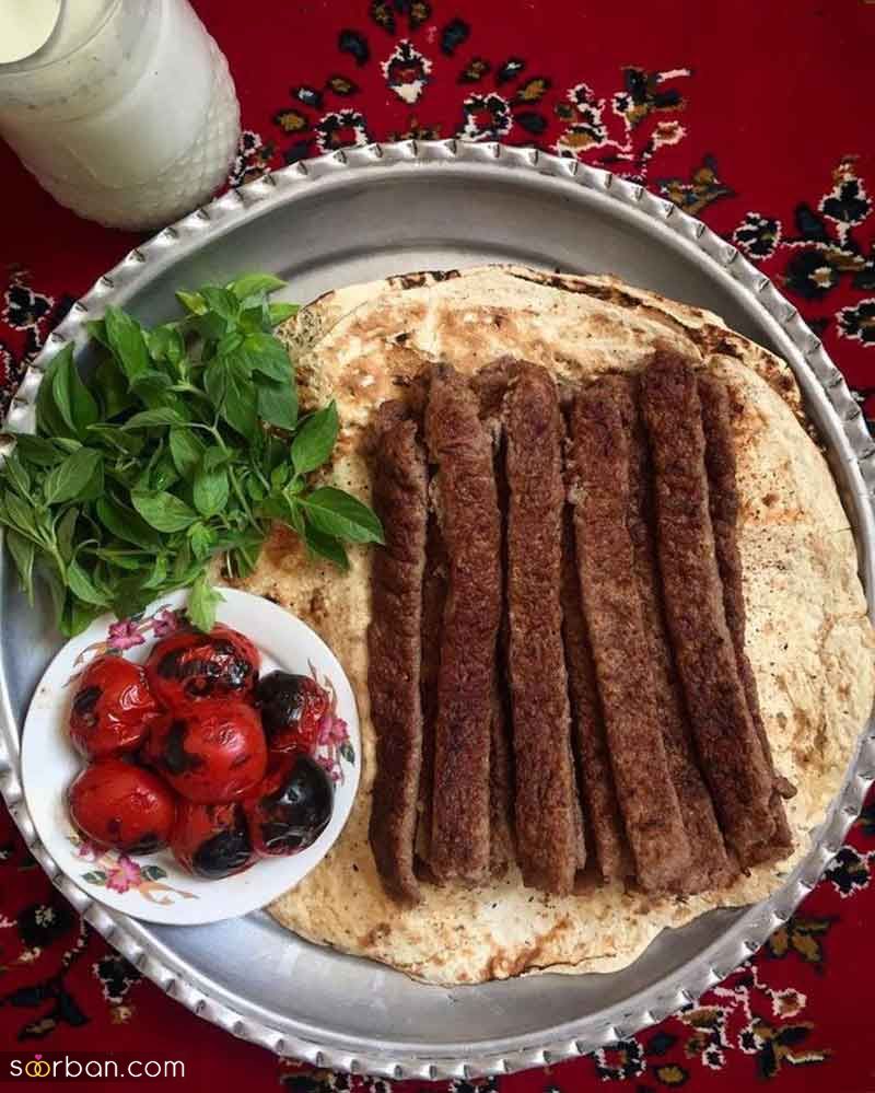 تزیین کباب کوبیده 2025 | ایده‌های لذیذ برای تزئین که مهمان‌هایت را شگفت‌زده خواهد کرد