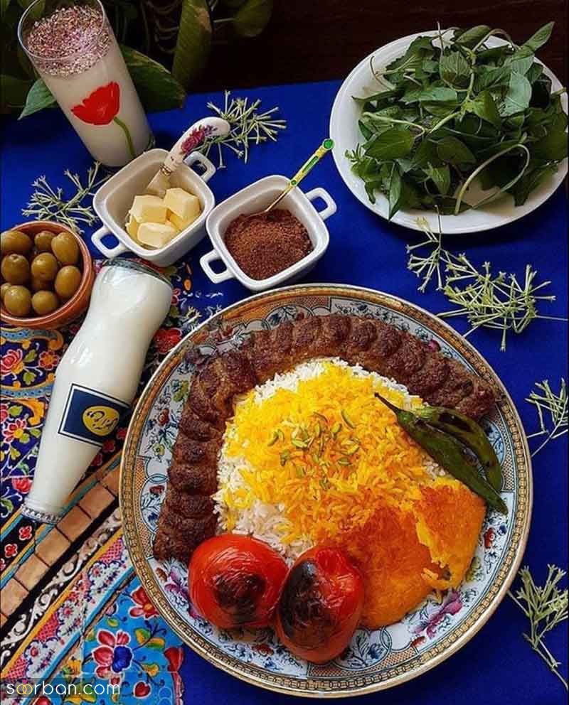 تزیین کباب کوبیده 2025 | ایده‌های لذیذ برای تزئین که مهمان‌هایت را شگفت‌زده خواهد کرد