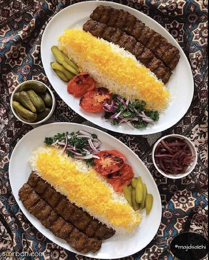 تزیین کباب کوبیده 2025 | ایده‌های لذیذ برای تزئین که مهمان‌هایت را شگفت‌زده خواهد کرد