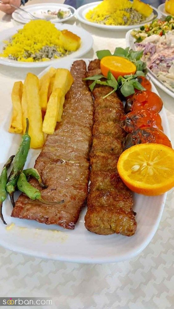 تزیین کباب کوبیده 2025 | ایده‌های لذیذ برای تزئین که مهمان‌هایت را شگفت‌زده خواهد کرد