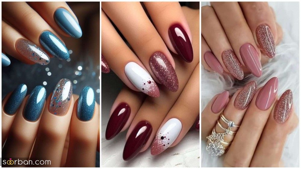 مدل ناخن شاینی | جذاب ترین طرح ناخن شاینی برای ناخن درخشان و شیک