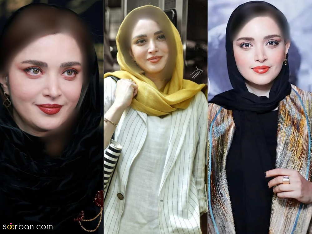 لباس عروس بهنوش طباطبایی ✔️ جنجالی‌ترین استایل روی فرش قرمز جشن حافظ!