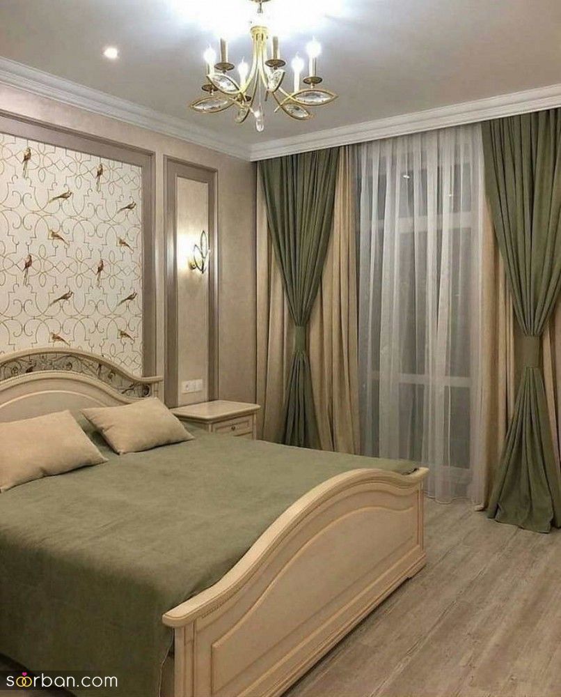 پرده اتاق خواب عروس جدید | 20 جدیدترین مدل پرده اتاق خواب عروس که امسال مد شده