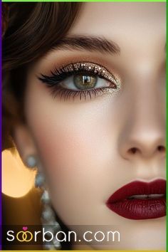 آرایش با رژ قرمز | جدیدترین ایده آرایش جذاب ۲۰۲۵ با رژ لب قرمز