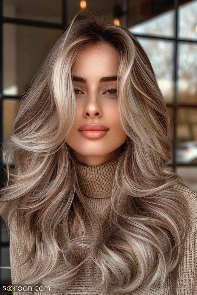رنگ مو عروسکی ۱۴۰۴ | رنگ مو فوق العاده زیبا برای ظاهری بینظیر در عید امسال