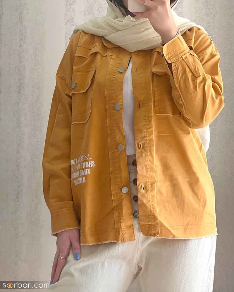 مانتو دخترانه ۱۴۰۴ | زیباترین مدل‌های مانتو کوتاه بلند دخترانه سال از مزون‌های ایرانی