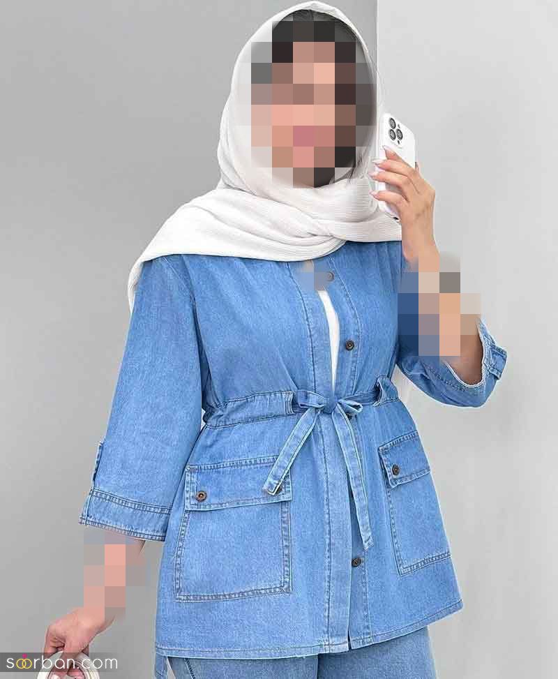 مانتو دخترانه ۱۴۰۴ | زیباترین مدل‌های مانتو کوتاه بلند دخترانه سال از مزون‌های ایرانی