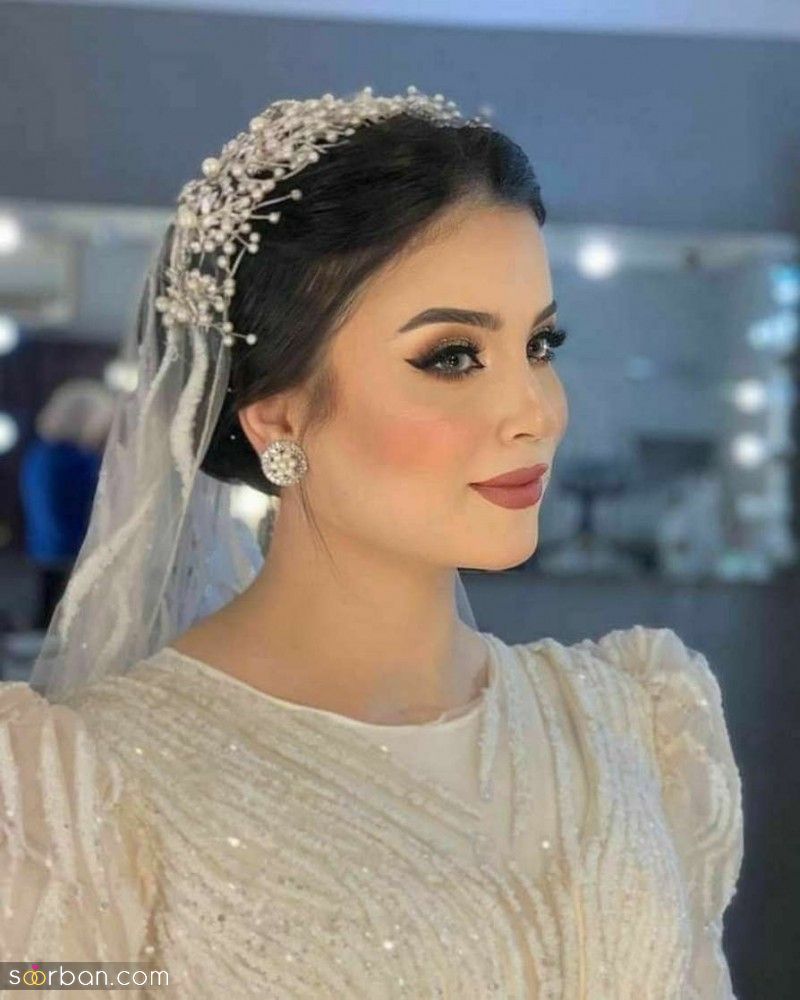 مدل مو عروس با تور عربی ۲۰۲۵ | 20 مدل موی عروس با تور عربی که آخرت لاکچری بودن و جذابیته