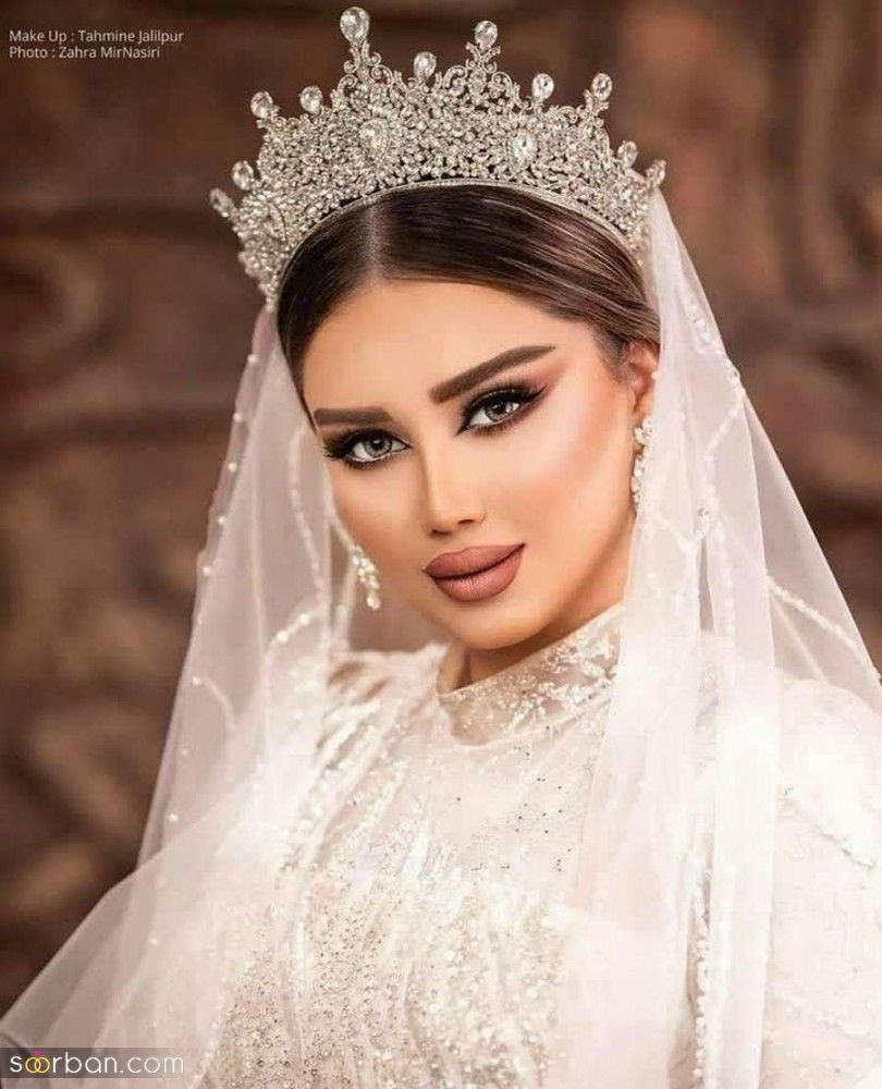 مدل مو عروس با تور عربی ۲۰۲۵ | 20 مدل موی عروس با تور عربی که آخرت لاکچری بودن و جذابیته