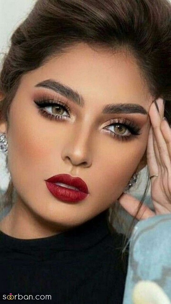 آرایش چشم شاین | آرایش شاین چشم جذاب برای عروس و دخترخانم هایی که آرایش خاص میخوان 1404