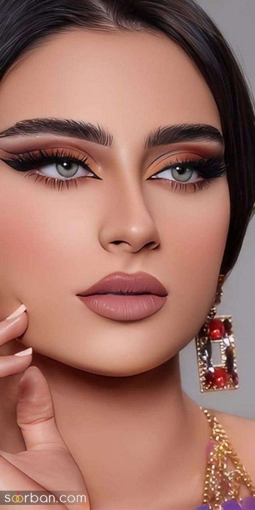آرایش خاص دخترونه | جلوه ای منحصر به فرد با آرایش خاص دخترونه برای عروسی و مجالس 1404