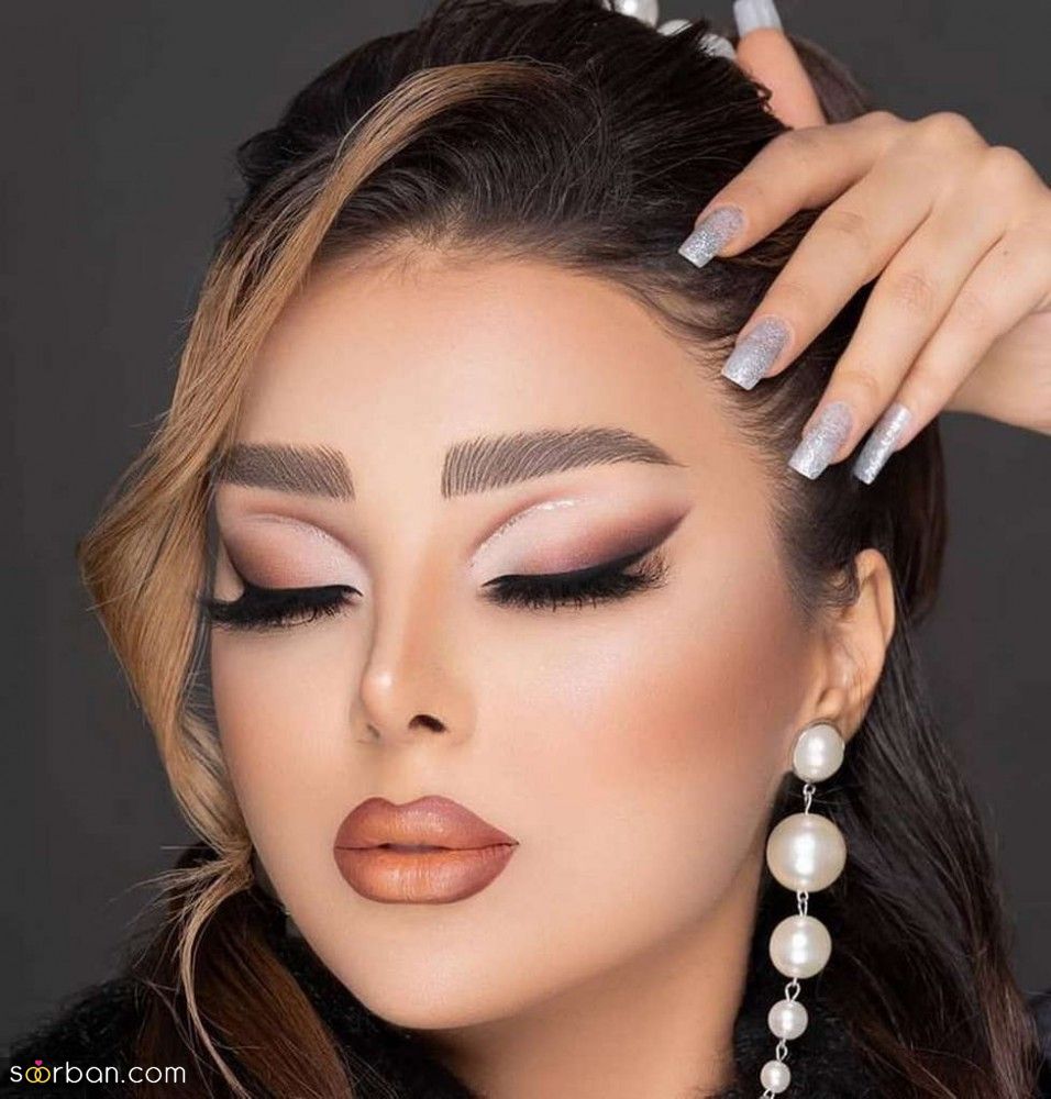 آرایش خطی ۱۴۰۴ | آرایش خطی چشم برای عروس و خانم هایی که میخوان توی عروسی تک باشن