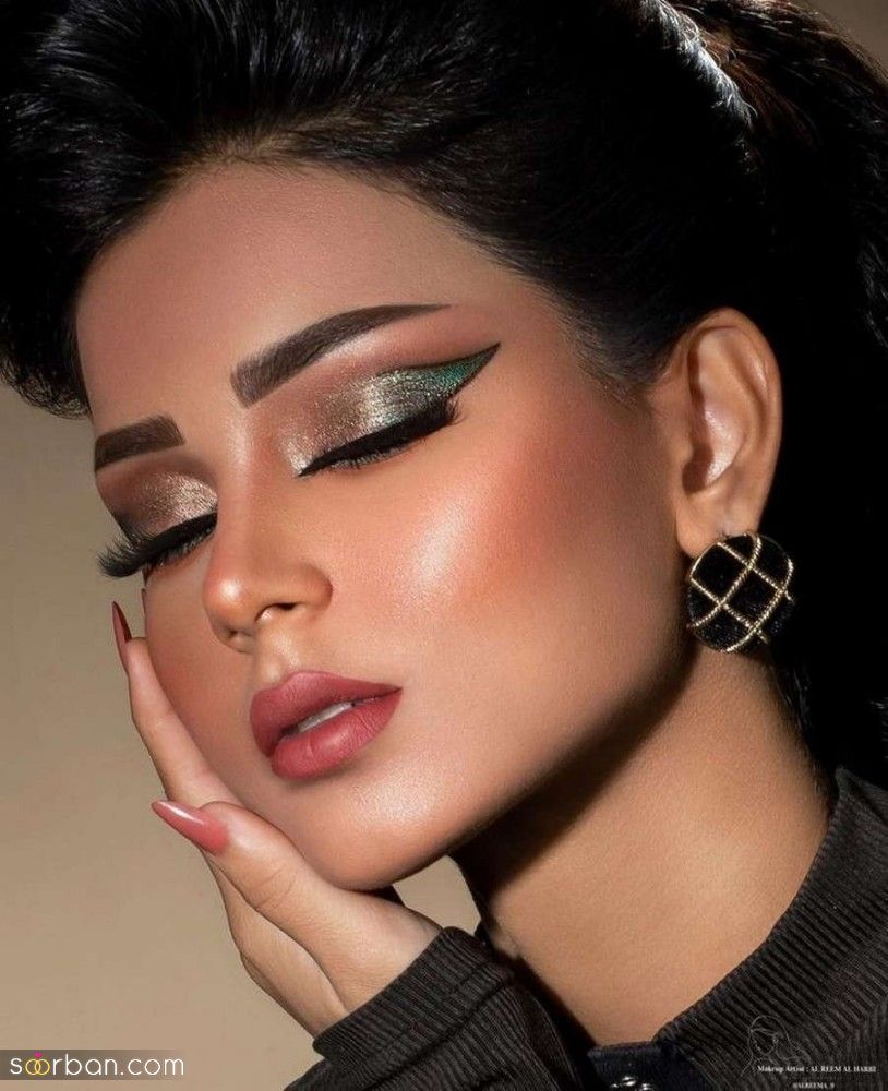 آرایش خطی ۱۴۰۴ | آرایش خطی چشم برای عروس و خانم هایی که میخوان توی عروسی تک باشن