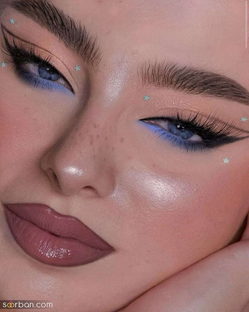 آرایش خطی ۱۴۰۴ | آرایش خطی چشم برای عروس و خانم هایی که میخوان توی عروسی تک باشن