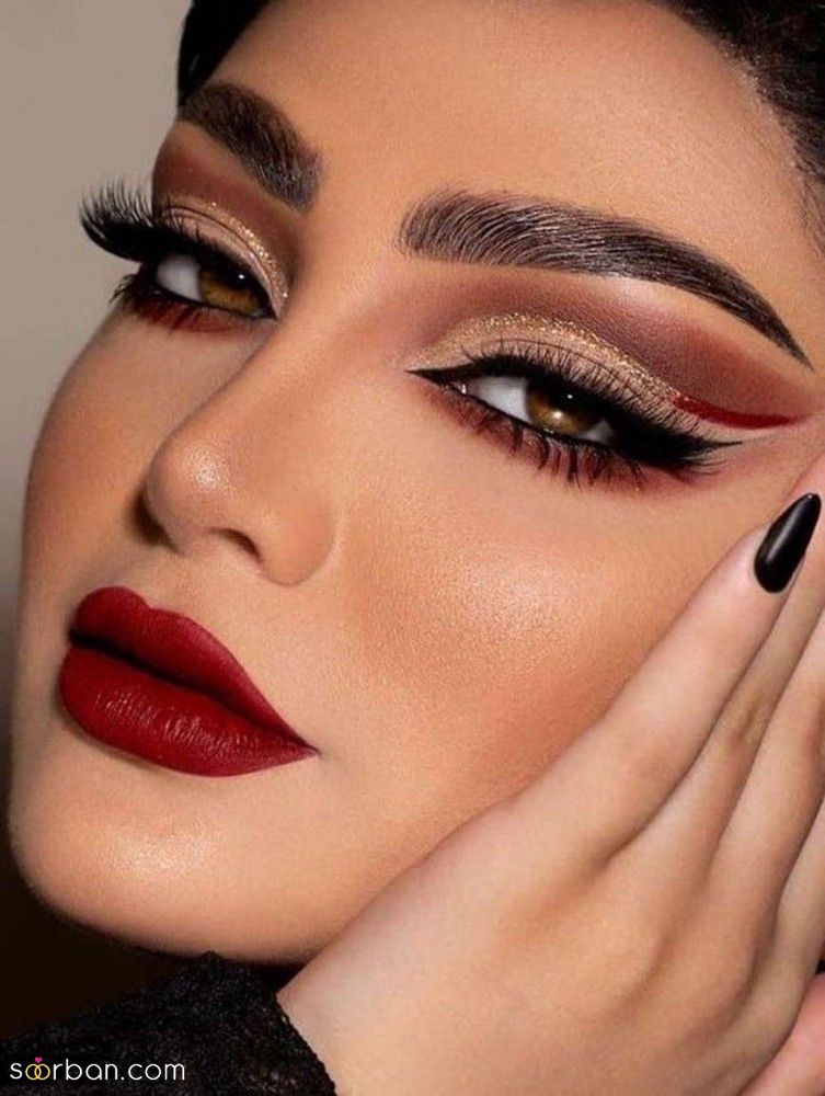 میکاپ فشن | رنگ و خلاقیت در میکاپ فشن 1404 برای عروس و دخترخانم هایی که دنبال آرایش خاص میگردن