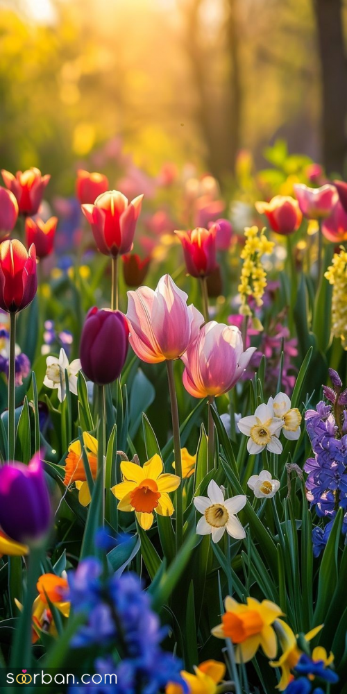 عکس بهار | ۲۵ عکس بهار چشم‌نواز و دیدنی مناسب برای پروفایل و استوری نوروزی ۱۴۰۴ (با کیفیت بالا و دانلود راحت)