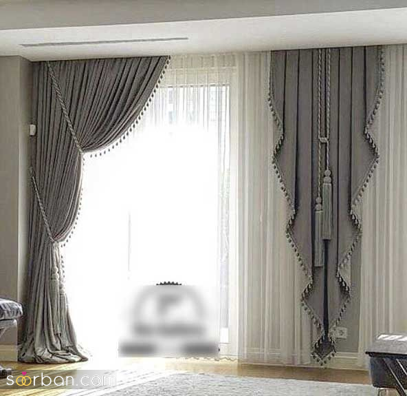 پرده مدرن ۲۰۲۵ | ترندترین و جذابترین مدل های پرده مدرن برای دکوراسیون شیک خانه‌ی شما!