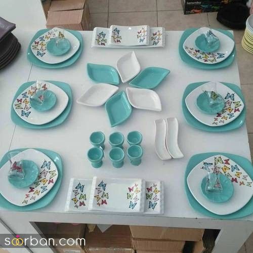 سرویس پذیرایی جهیزیه عروس ۱۴۰۴ | دیگه نگو سرویس پذیرایی برای جهیزیه چی بخرم! عروس های خوش سلیقه جدیدترین و شیکترین مدل ها اینجاست!